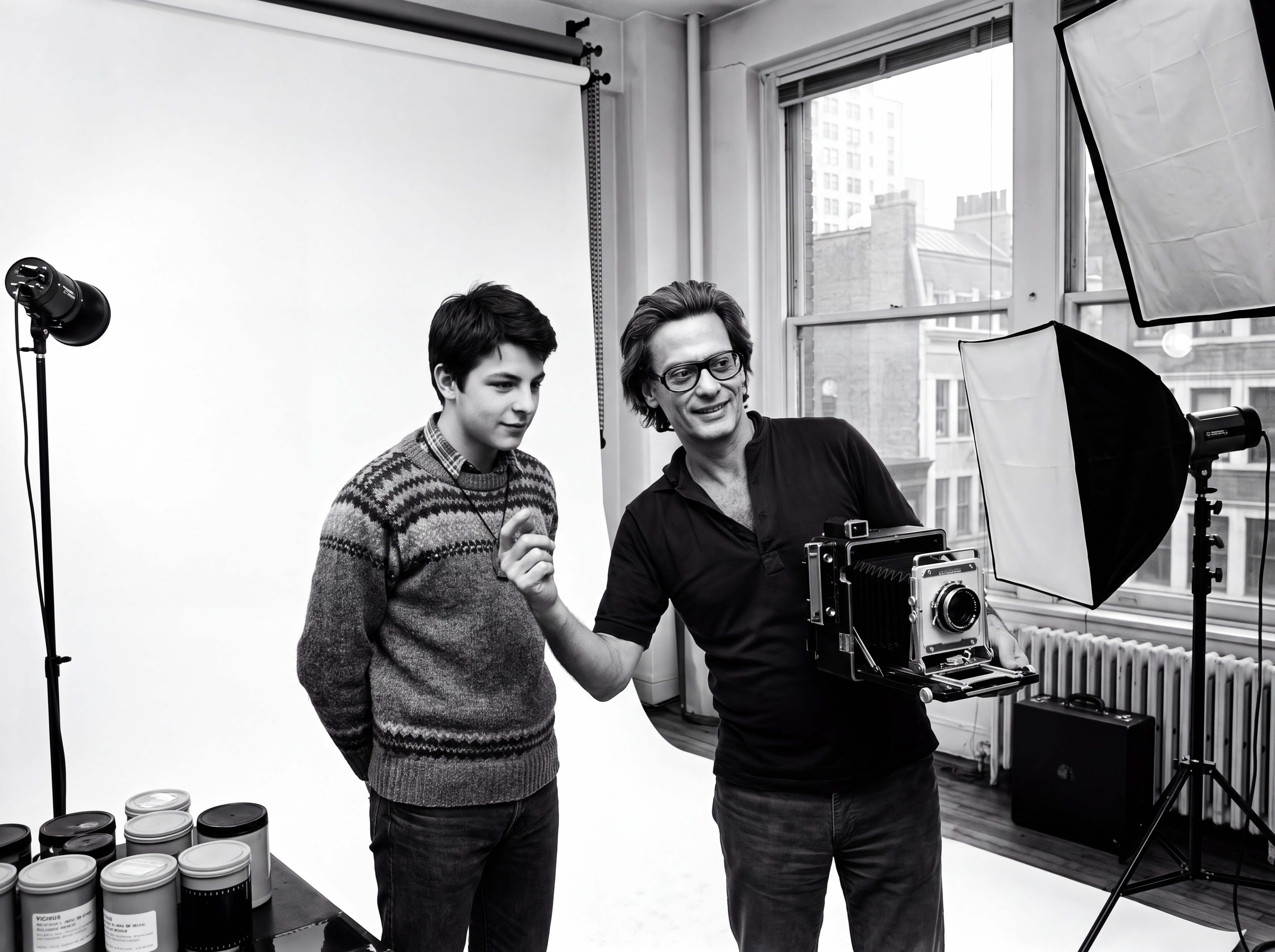 Egemen Mustafa \u015eener — egemen mustafa sener richard avedon studio assistant
